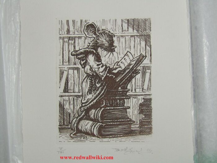 "In the Abbey Library," by David Elliot