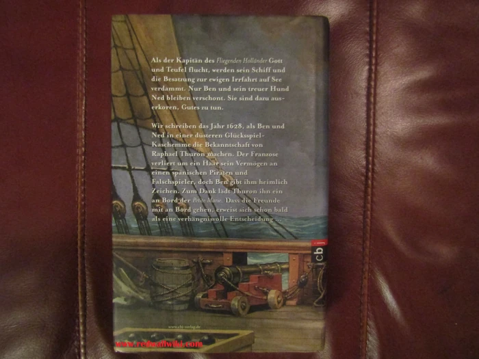 "Das Gold Der Piraten", back cover