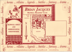 Redwall Readers Club Mailing Package