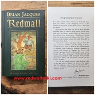Redwall Tenth Anniversary edition, UK hardcover