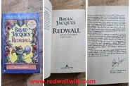 Redwall Tenth Anniversary edition, U.S. paperback
