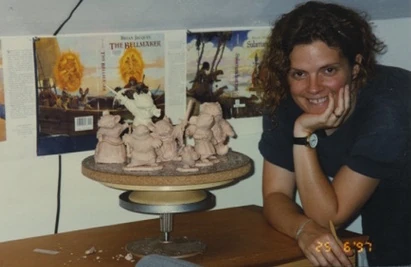 Julie London and the Redwall Figurines