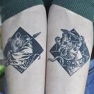 tomblim's Redwall, inspired by Gary Chalk; artwork by Cosmic Karma (Rudolf Maartens), Classic Tattoo, Helmond, the Netherlands.