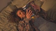 Jamie reading Salamandastron