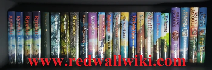 Every UK Redwall Hardcover Edition