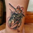 Redwall mouse; artwork by evey.lp, Montreal, Canada.