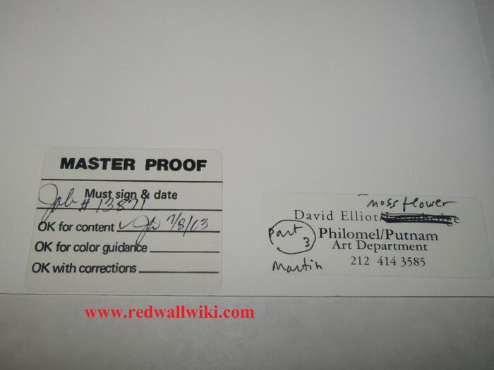 Back of "Martin the Warrior," by David Elliot