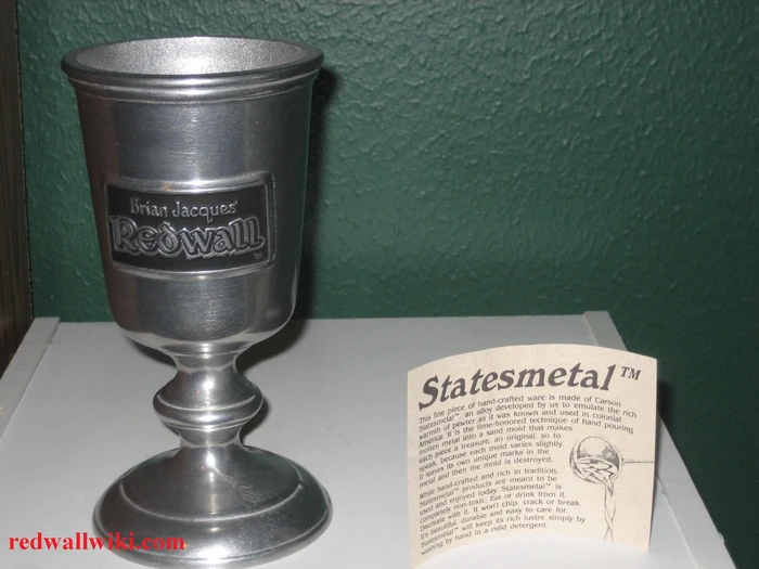Redwall promotional goblet