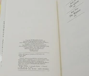 Redwall first impression copyright page