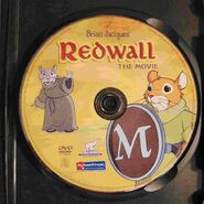 Redwall: The Movie DVD disc