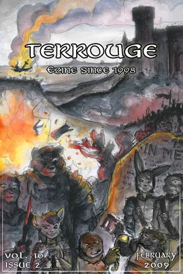 The e-zine returns to it's original title “Terrouge”. (Illustration by S