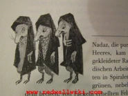 Blackrobe rats, by Michaela Helms