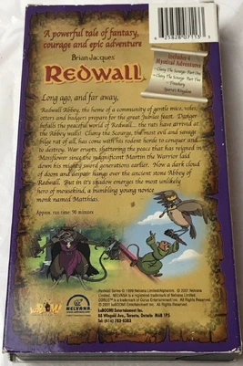 RedwallAdventureBeginsVHSback