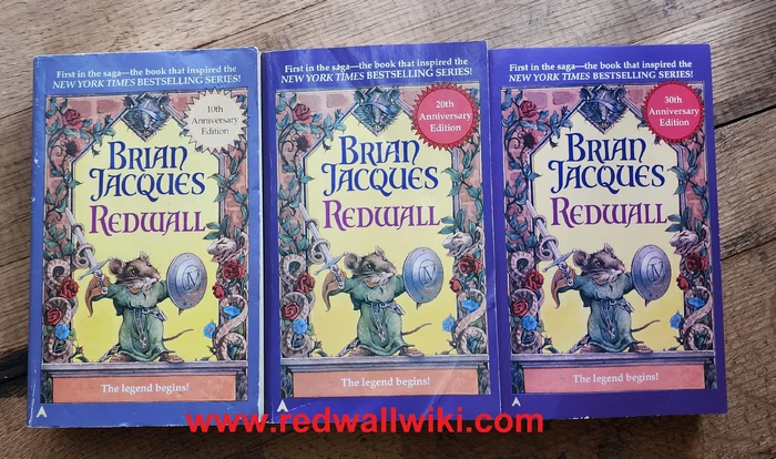 Anniversary editions of Redwall