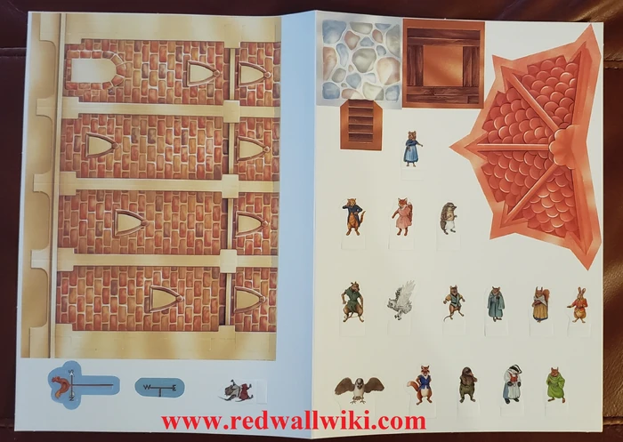 Build Your Own Redwall Abbey, board/mat
