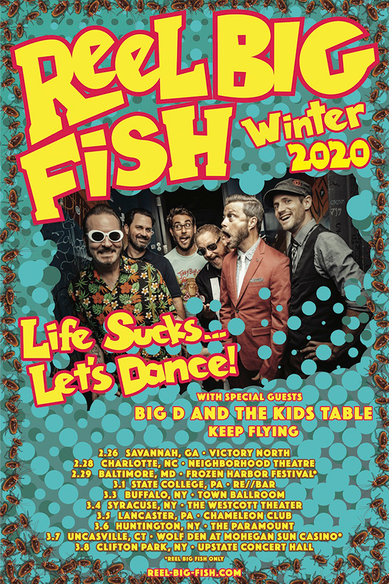 Less Than Jake & Reel Big Fish Gig Poster :: Behance