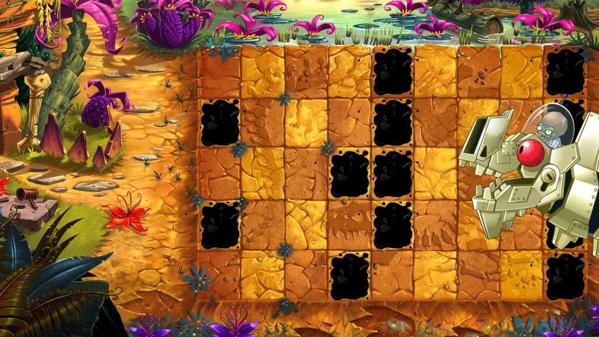 Jurassic Marsh Day 48 Plants vs. Zombies Reflourished Wiki Fandom