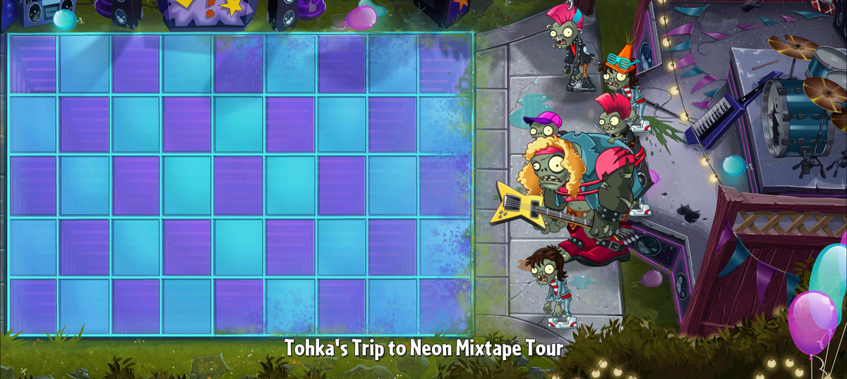 Neon Mixtape Tour Day 19 Plants vs. Zombies Reflourished Wiki Fandom