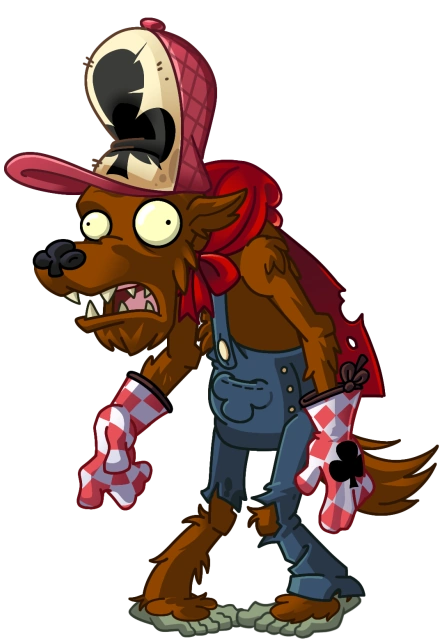 zombie Big Bad Wolf Zombie | Plants vs. Zombies: Reflourished Wiki | Fandom