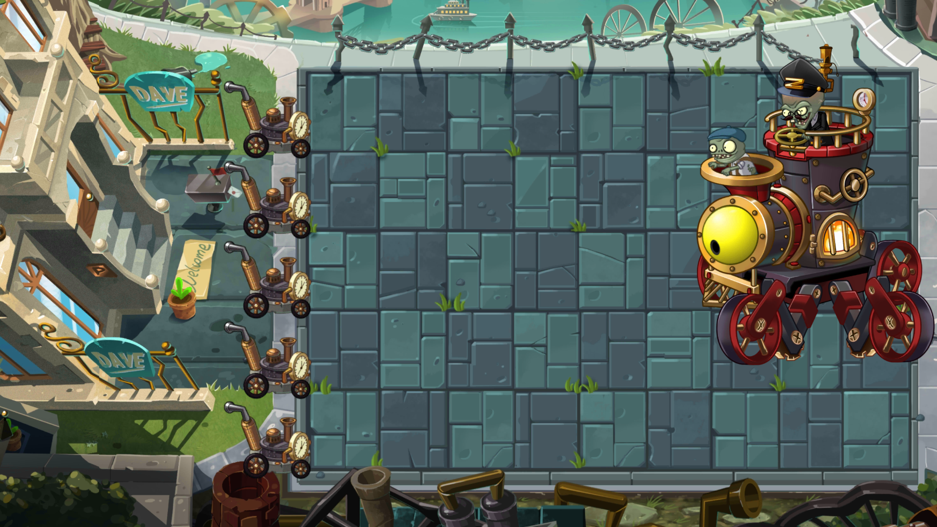 Steam Age - Day 1, Plants vs. Zombies Wiki