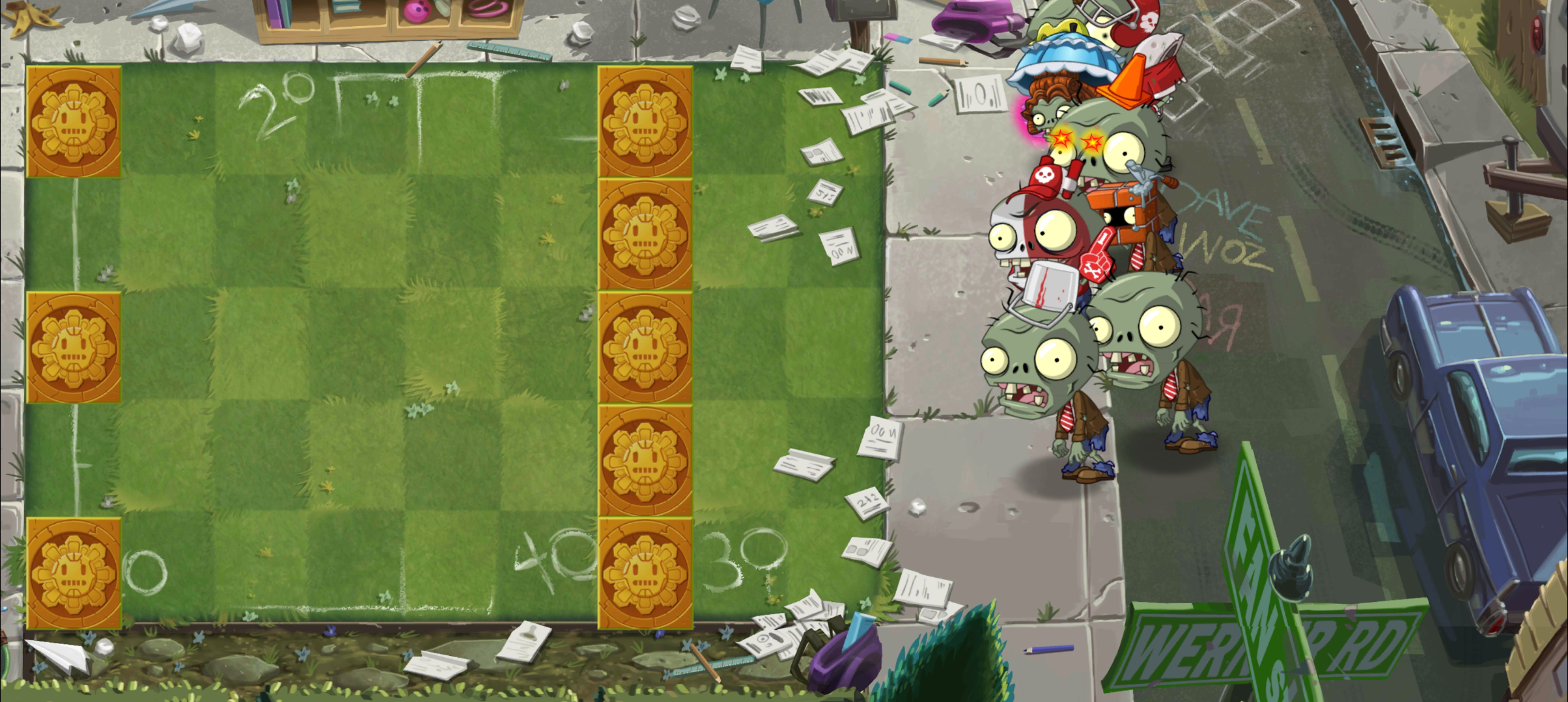 Big Brainz - Level 1, Plants vs. Zombies: Reflourished Wiki