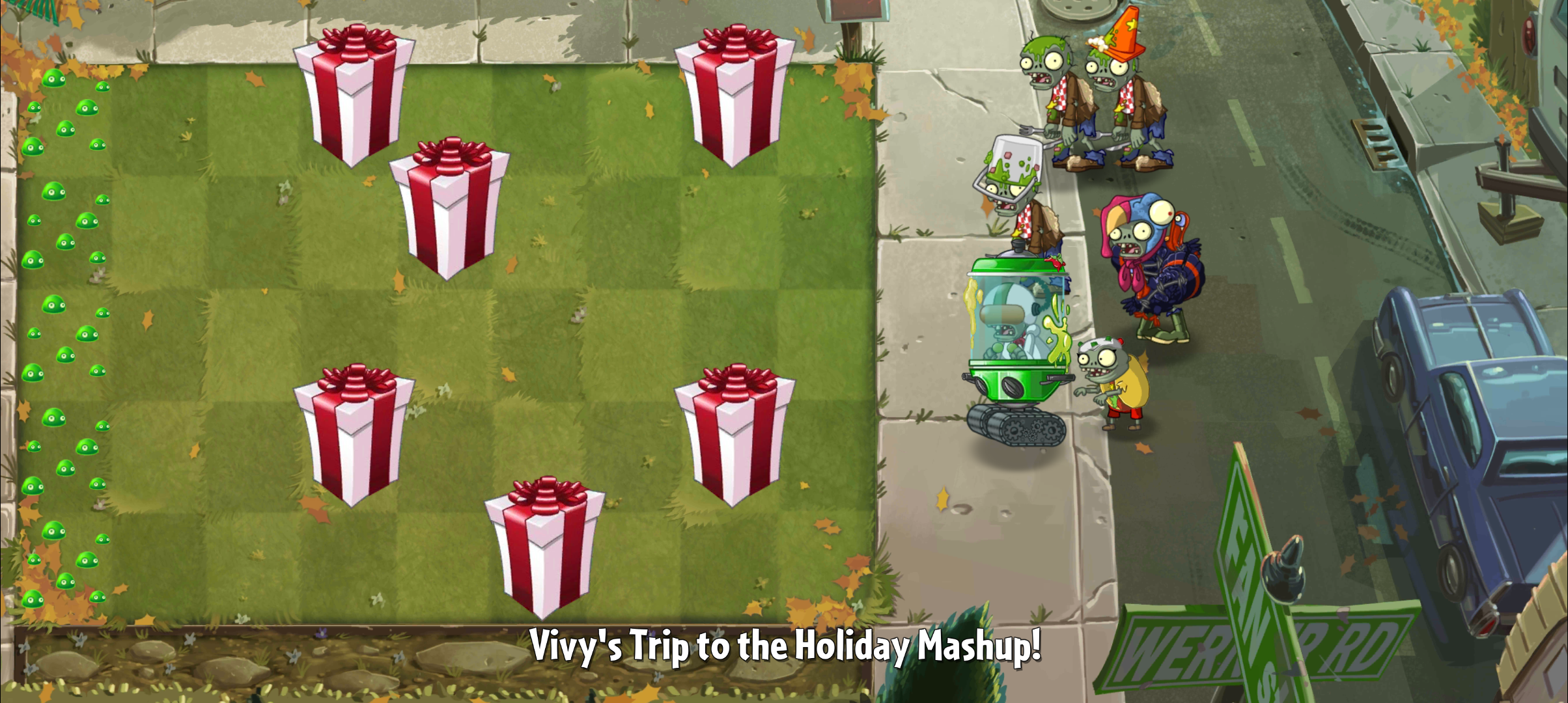 Holiday Mashup, Plants vs. Zombies: Reflourished Wiki