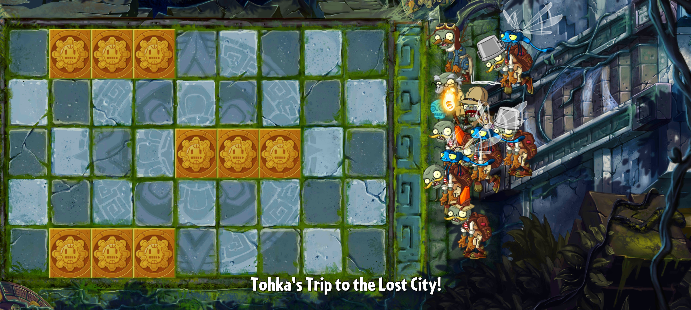 Lost City - Day 32, Plants vs. Zombies Wiki