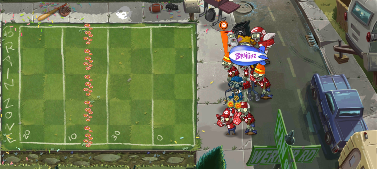 Big Brainz - Level 10, Plants vs. Zombies: Reflourished Wiki