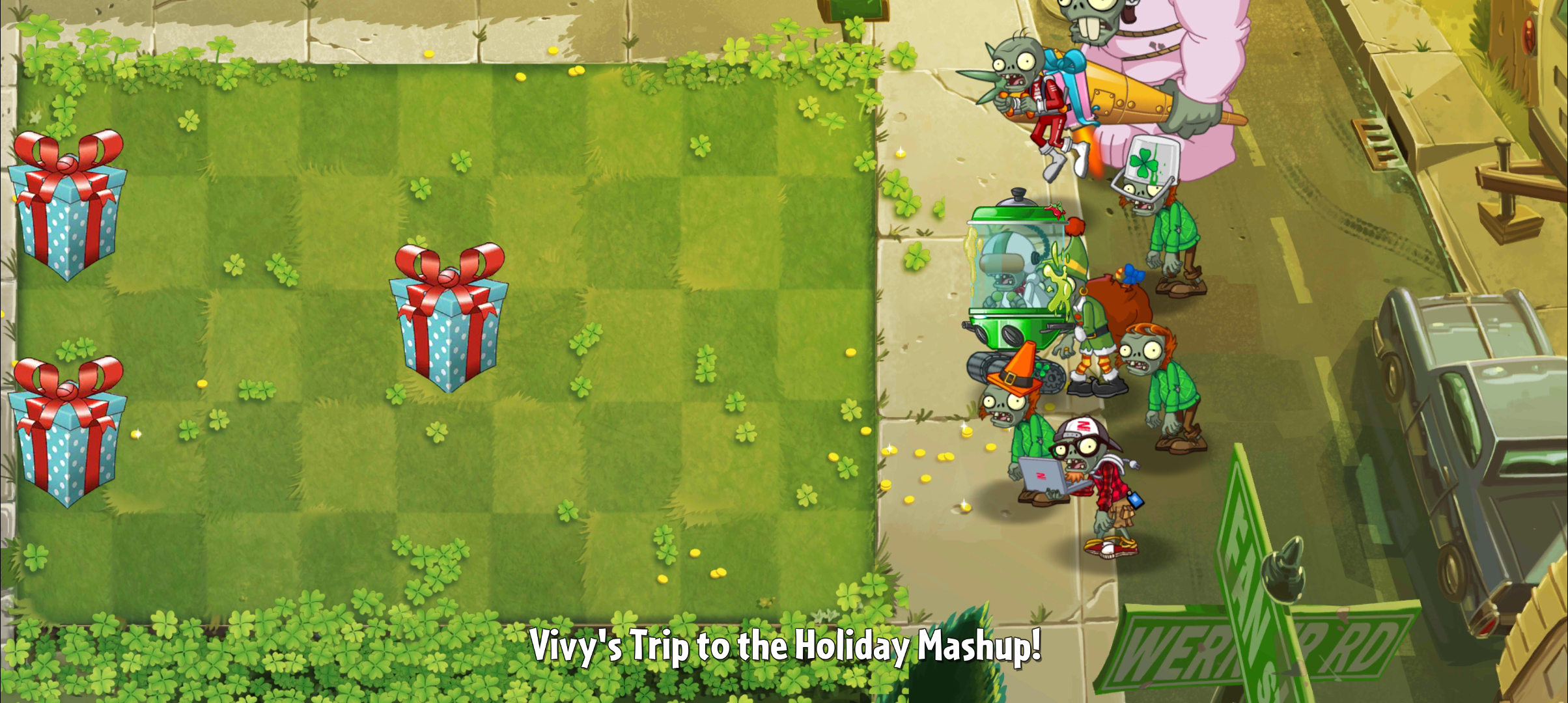 Holiday Mashup, Plants vs. Zombies: Reflourished Wiki