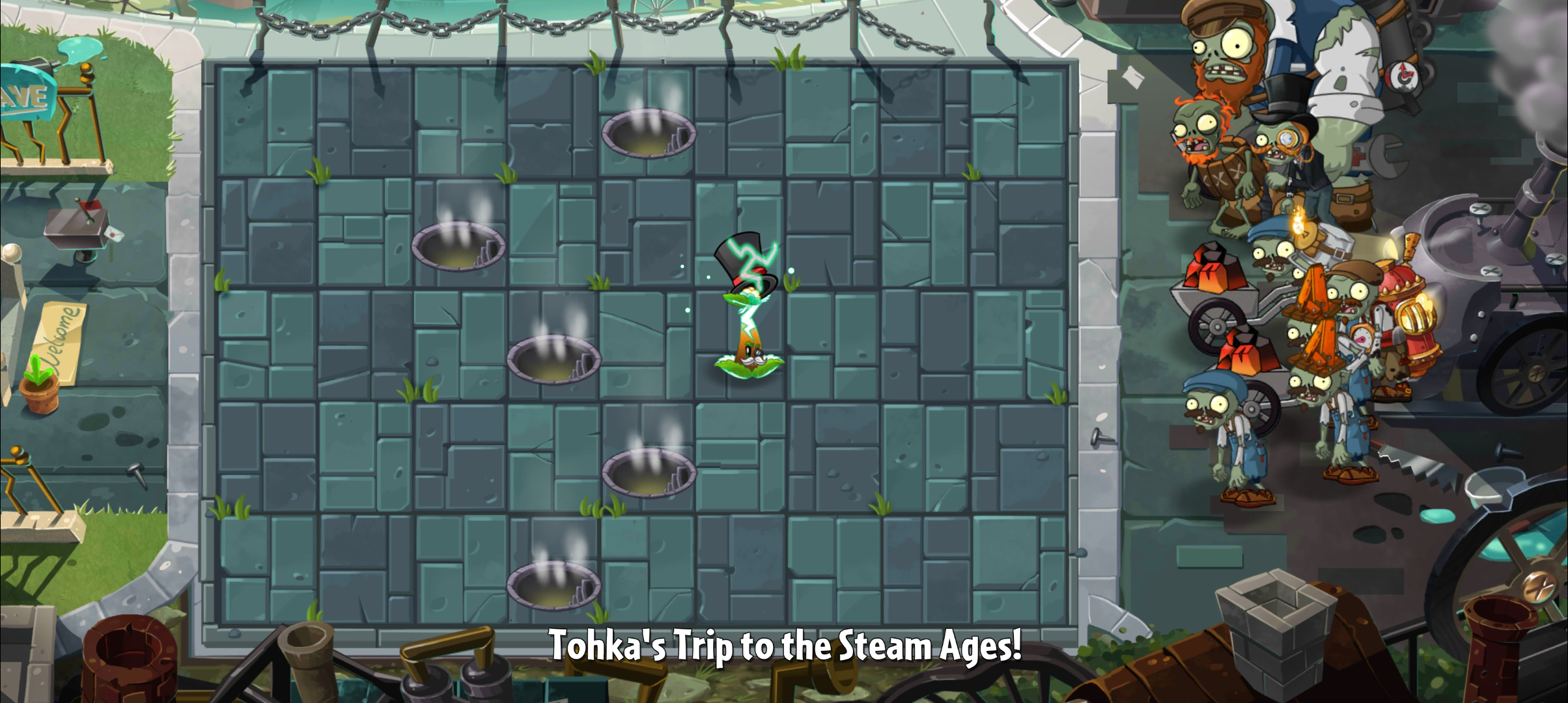 Steam Ages, Plants vs. Zombies: Reflourished Wiki