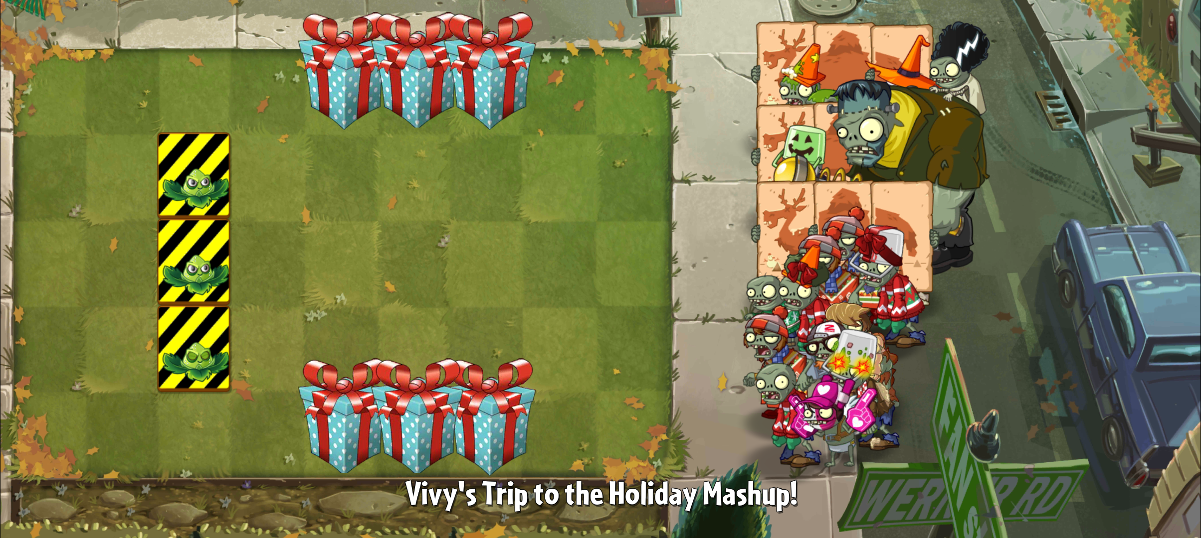 Holiday Mashup, Plants vs. Zombies: Reflourished Wiki