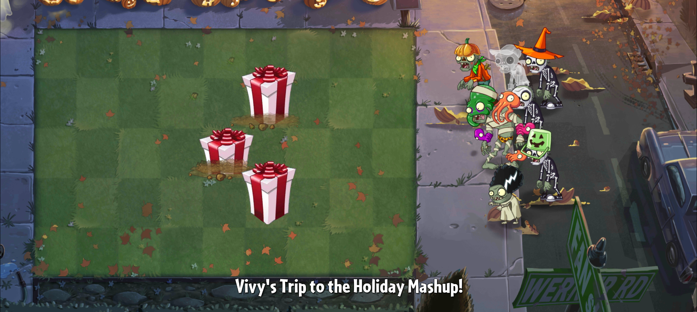 Holiday Mashup, Plants vs. Zombies: Reflourished Wiki