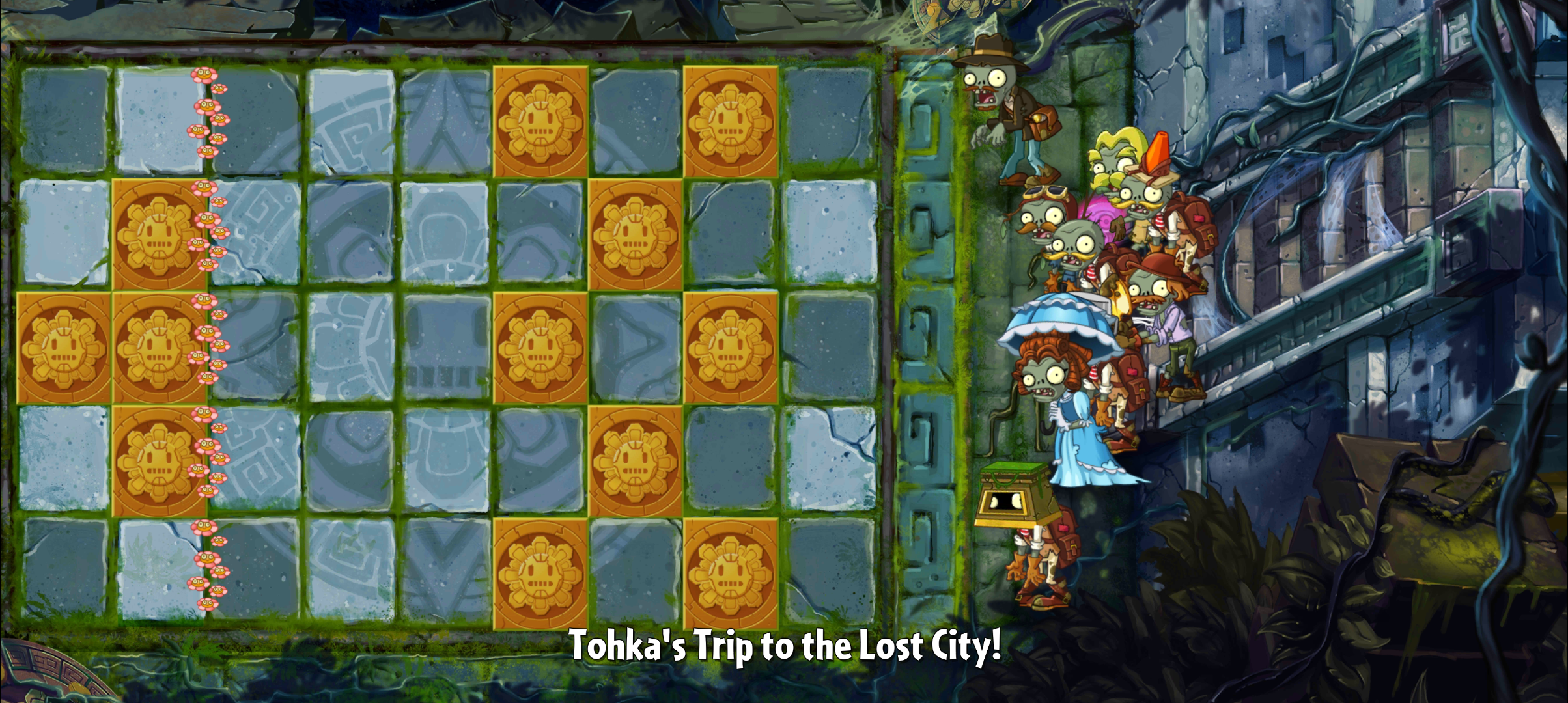 Lost City - Day 32, Plants vs. Zombies Wiki