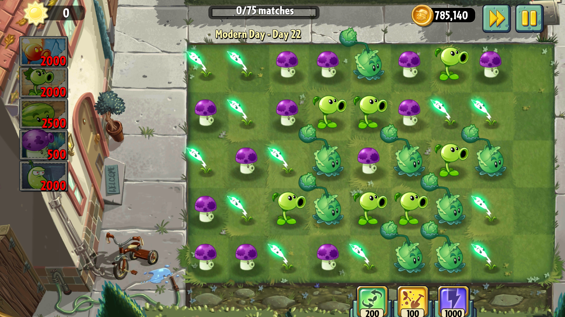 Beghouled (Plants vs. Zombies 2), Plants vs. Zombies Wiki