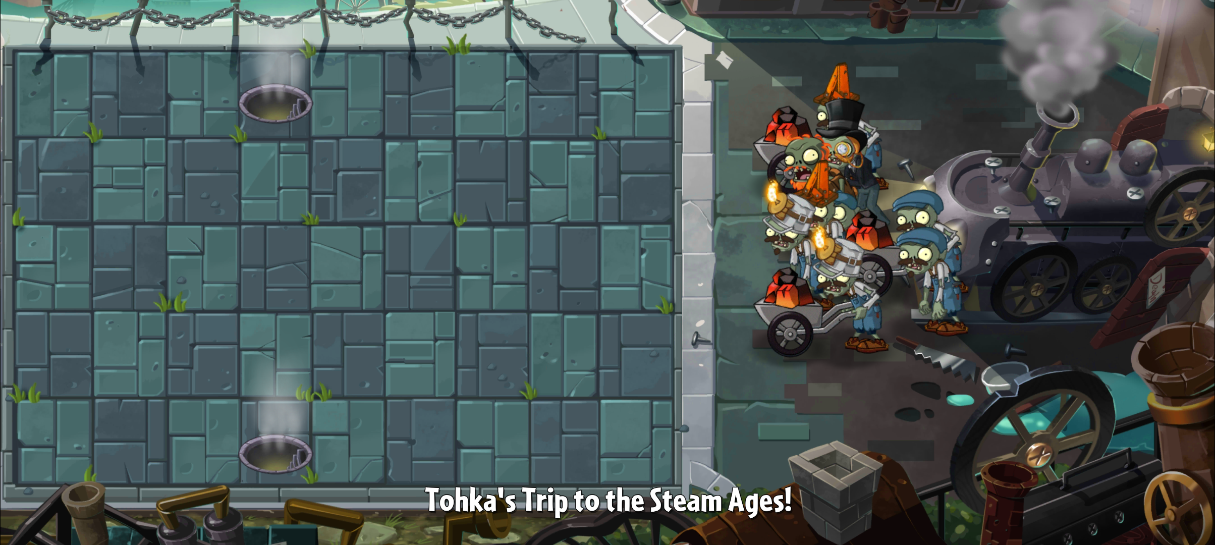 Steam Age - Day 11, Plants vs. Zombies Wiki