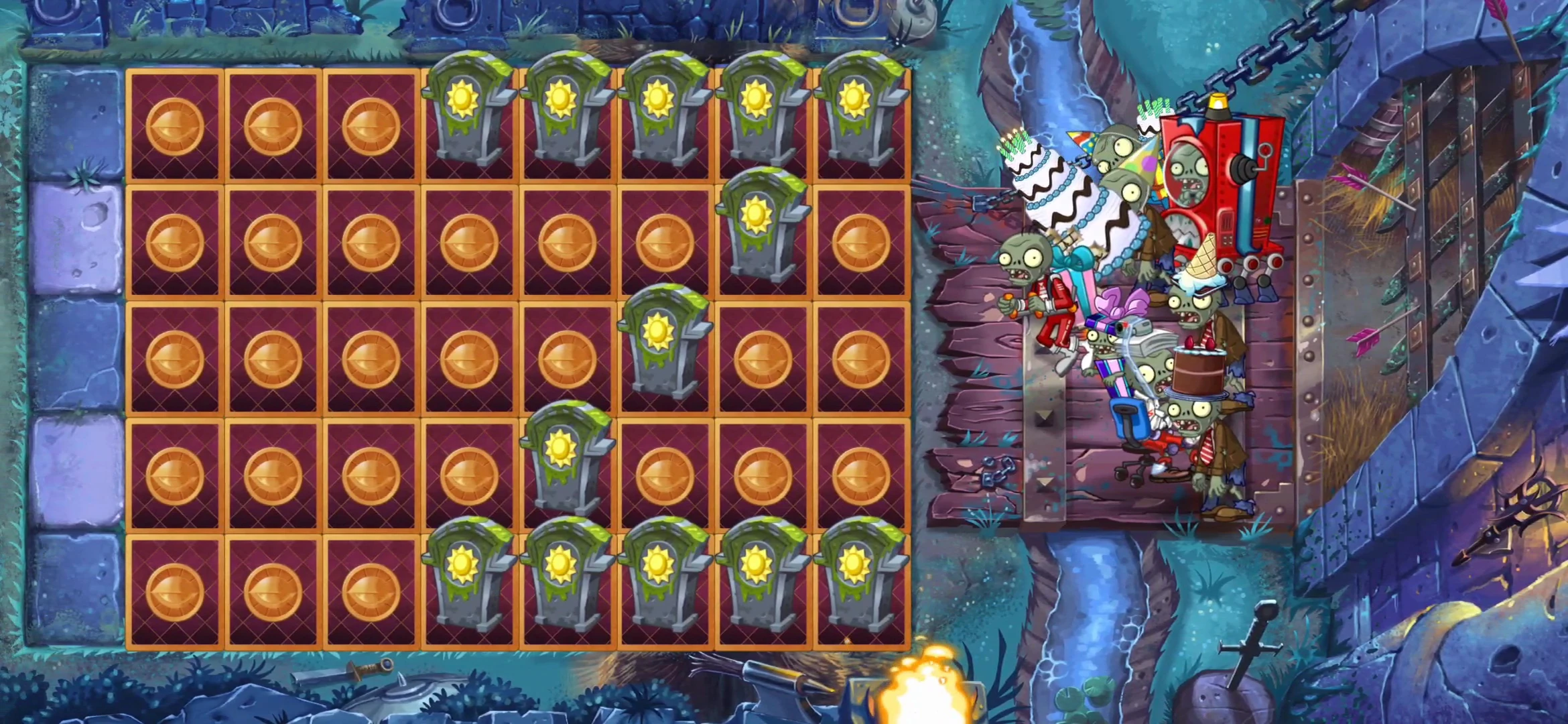 ZCorp Invades! - Level 14 | Plants vs. Zombies: Reflourished Wiki