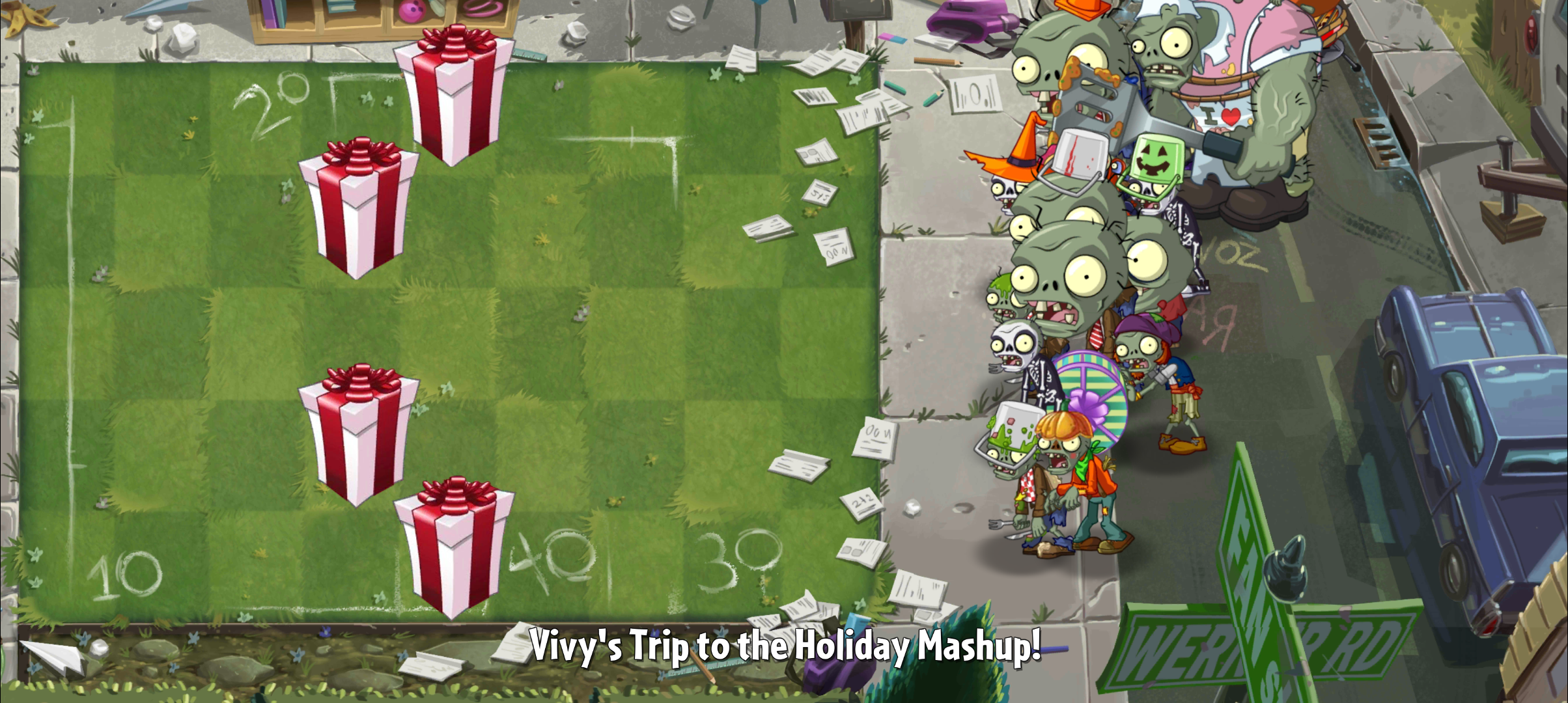 Holiday Mashup, Plants vs. Zombies: Reflourished Wiki