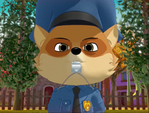 Rudy police dog