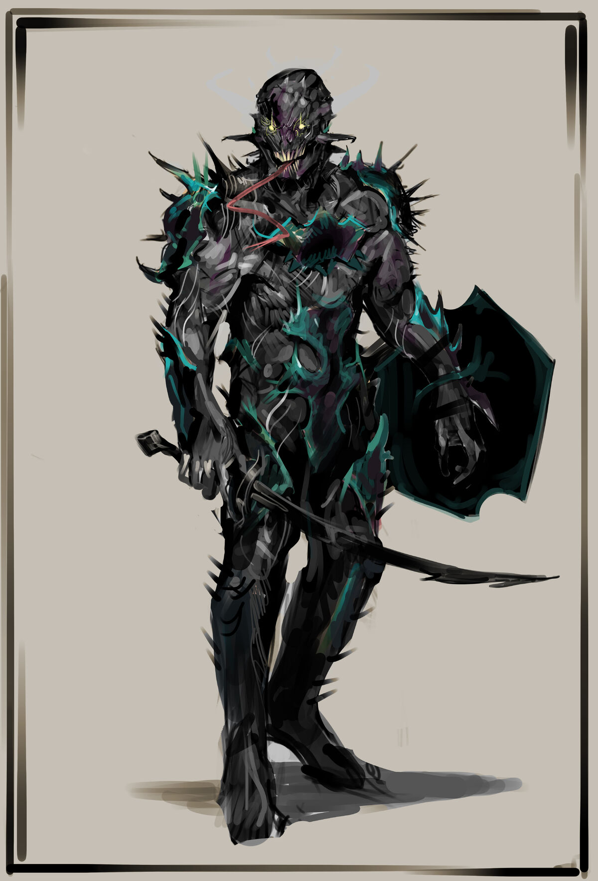 demon warrior armor