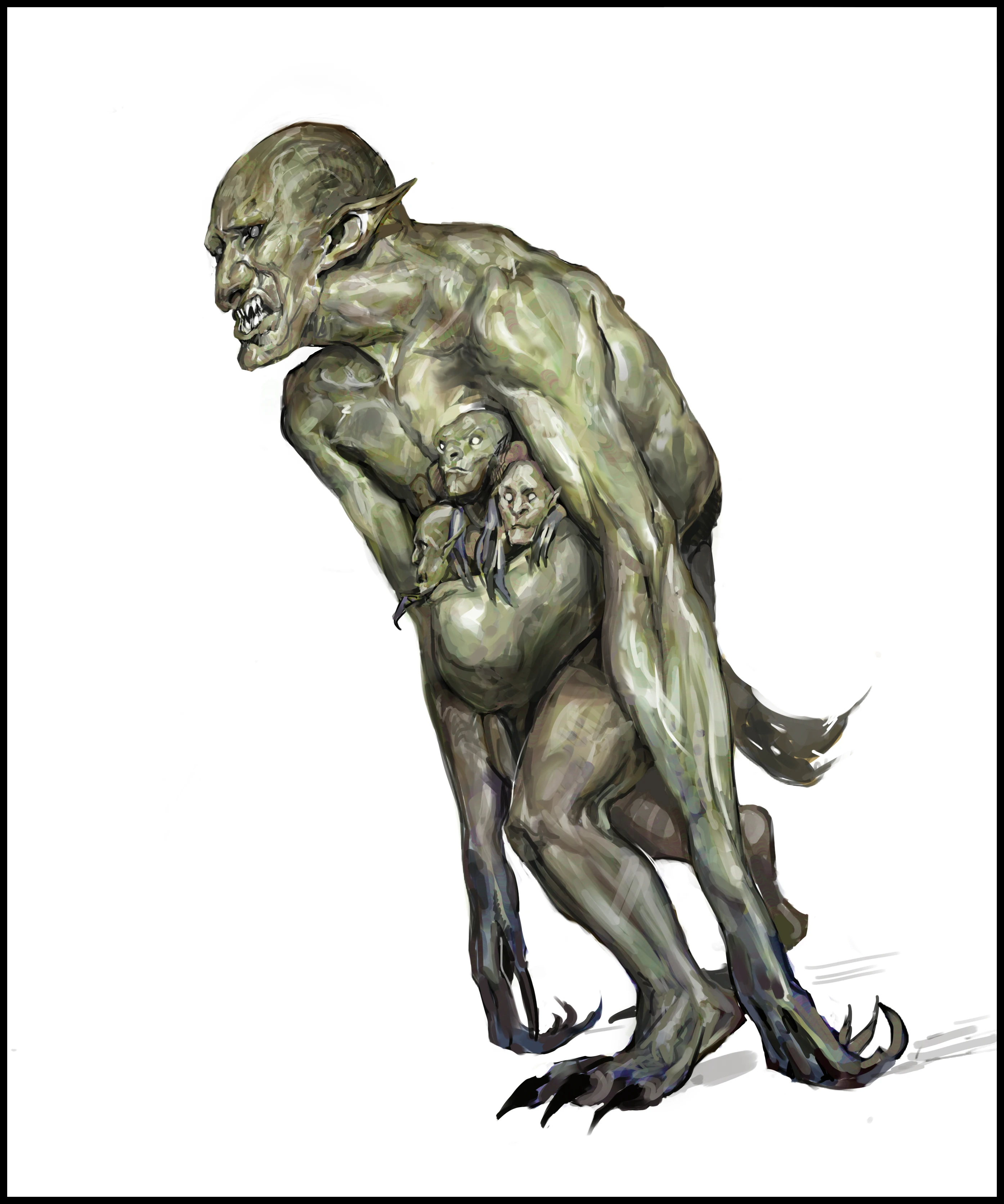 TROLL MONSTER TEE / NATURAL Lサイズ TROLL MONSTER TEE / NATURAL Lサイズ TROLL MONSTER TEE / NATURAL L