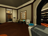 The useless coin being held.