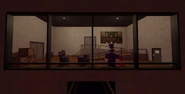 The upstairs area.