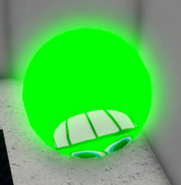 The glowing healing Squishy.