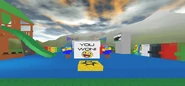 A sign saying "You Won!".