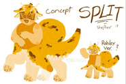 Split's concept art.