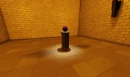 The bowling ball from the secret area of the level.