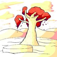 Have you seen the tree? Many have said it protects the dreams of many in its vast snowy plains. It’s the very core of hope in humanity. Its great trunk and luscious bark breathes a new life in all that surrounds it.