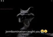 Ditto, but if the Jumpscares option is turned off in settings, featuring him T-posing.