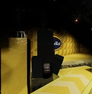 Splitsville gorilla.png (611 KB) Mr Jungles at the end of the first obstacle.