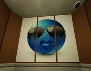 Wearing Shades Bluemoji.